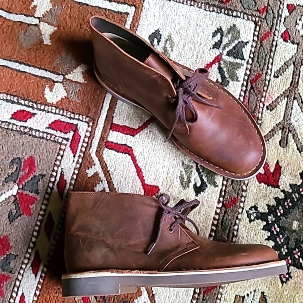 clarks chukka beeswax